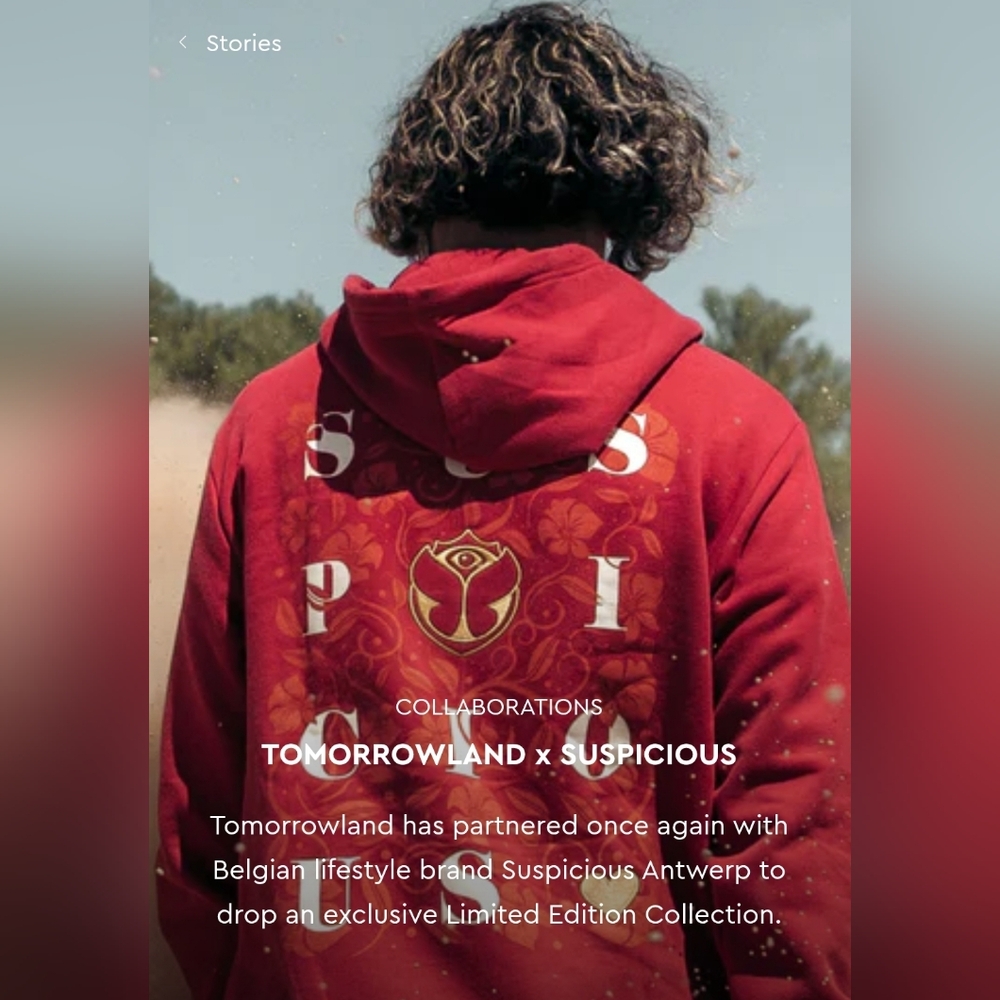 Suspicious Antwerp X Tomorrowland Hoodie